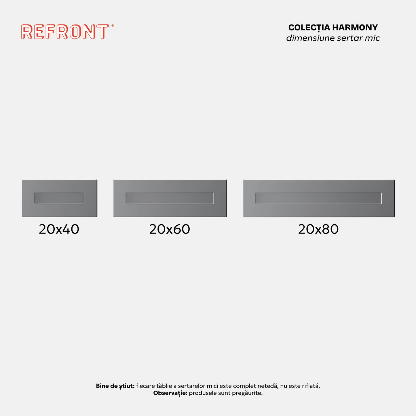 Colecția Harmony - Sertar mic