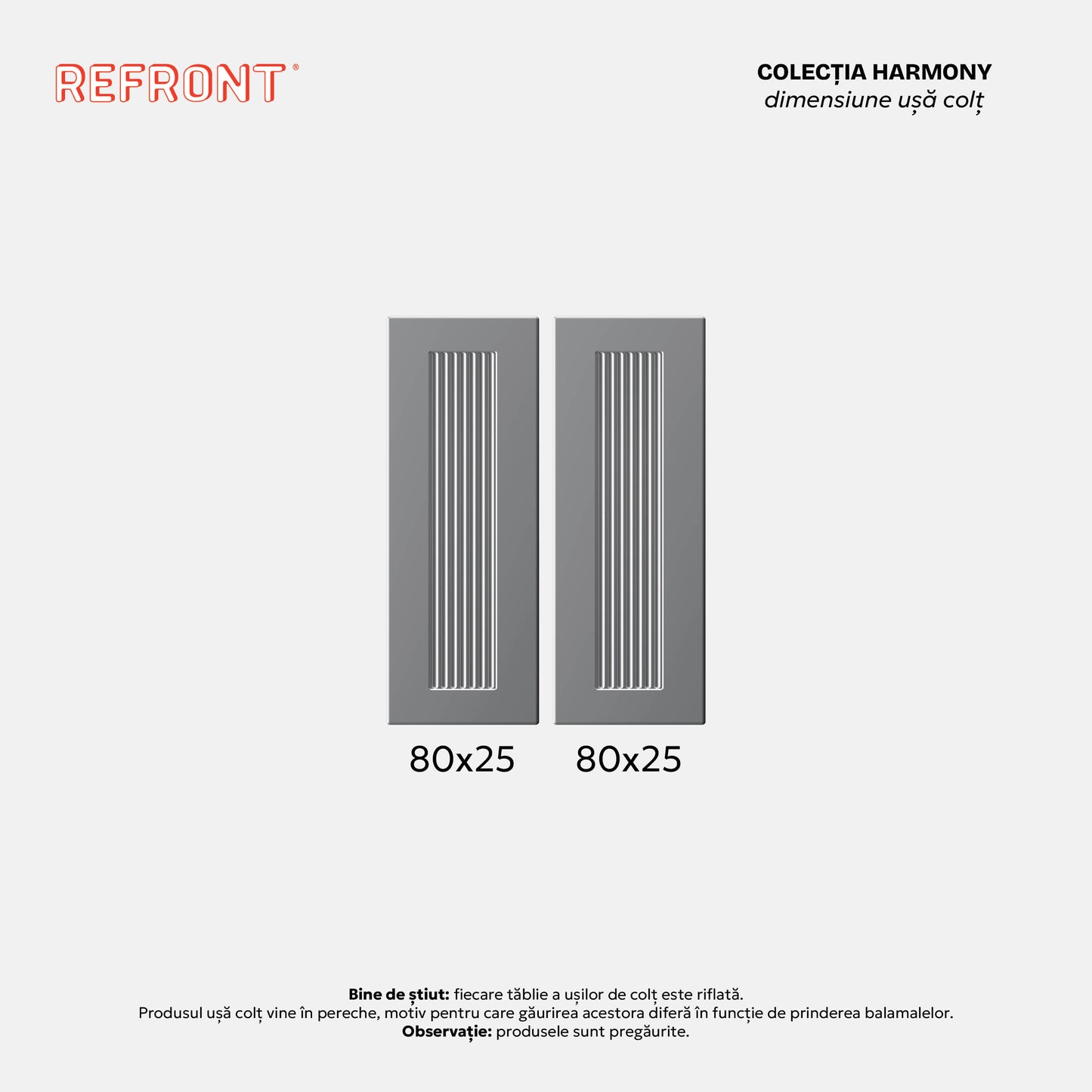 Colecția Harmony - Culori Personalizate