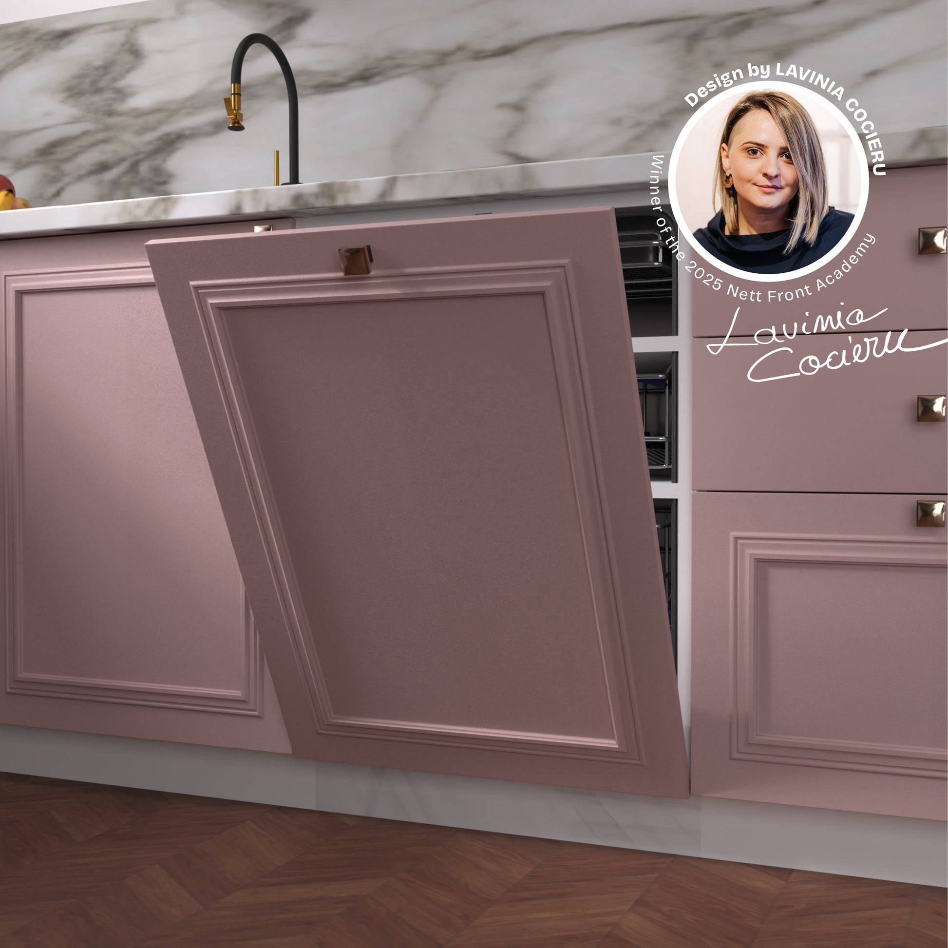 Colecția Agora - Ușă mașină de spălat vase