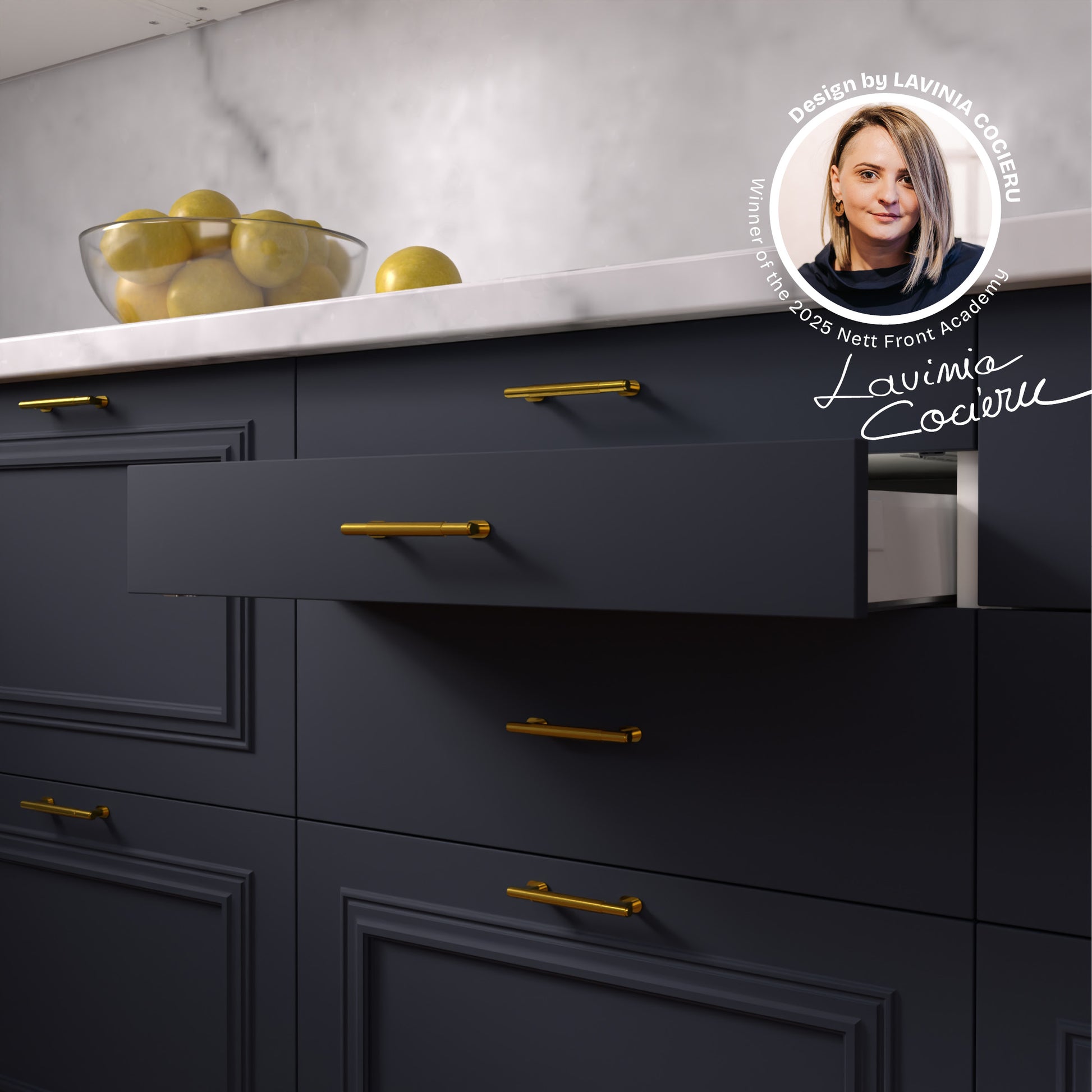 Colecția Agora - Front sertar mic