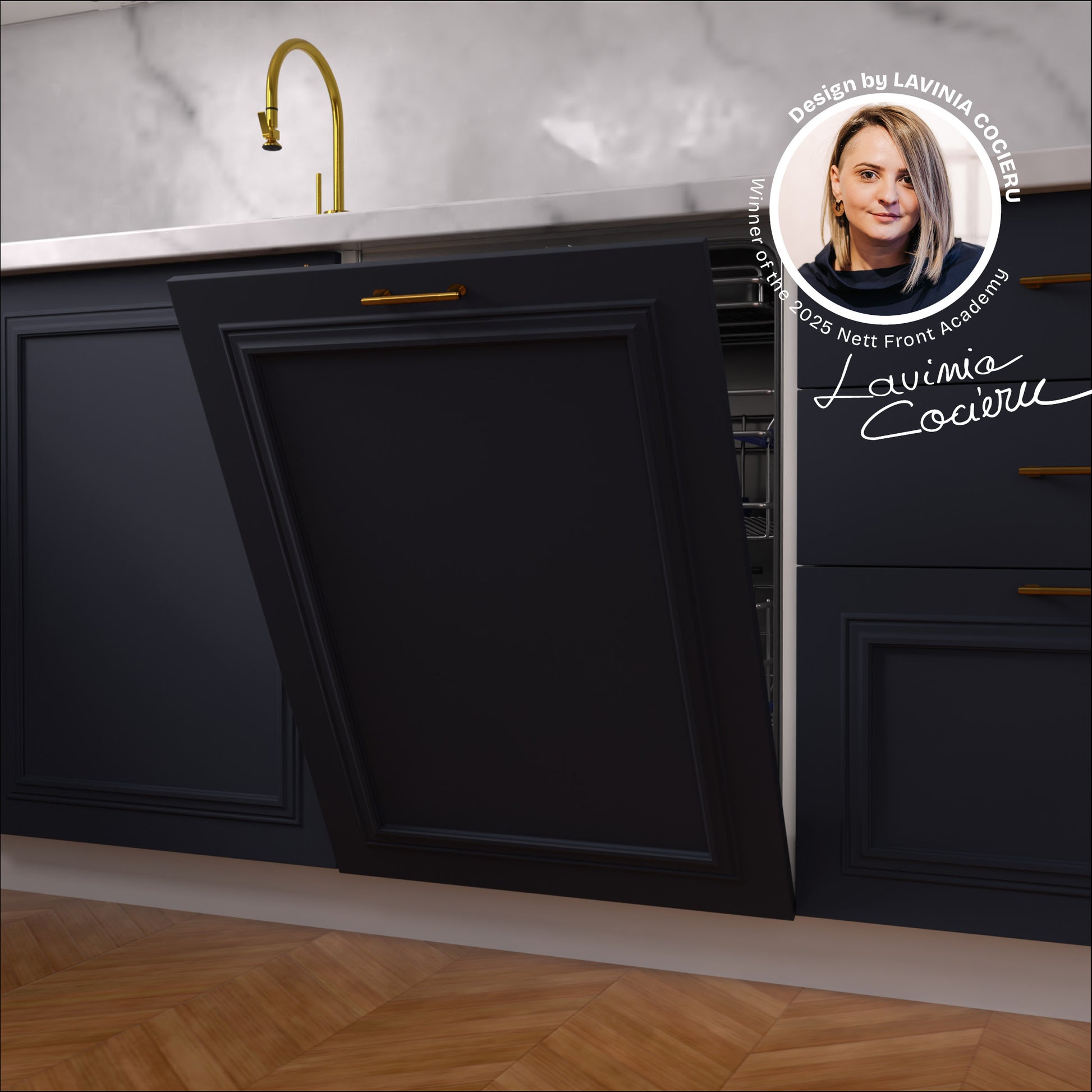 Colecția Agora - Ușă mașină de spălat vase