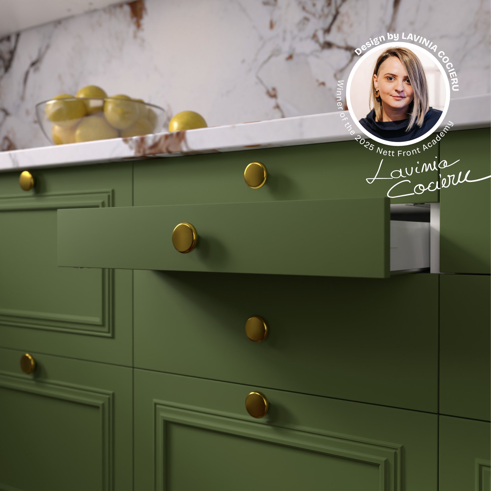 Colecția Agora - Front sertar mic