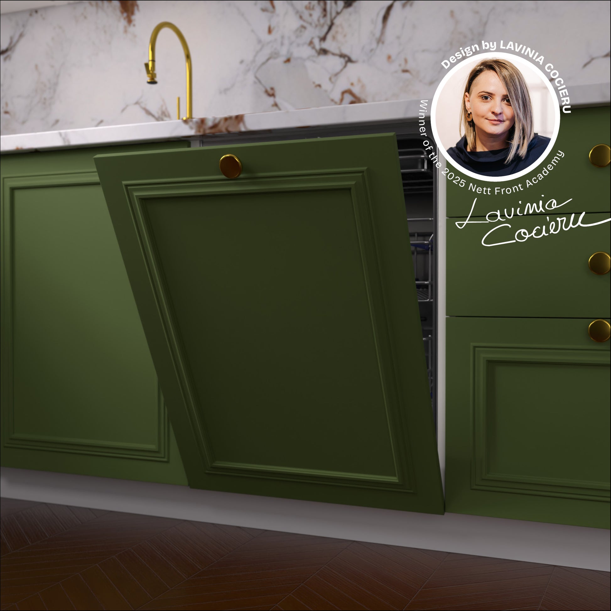 Colecția Agora - Ușă mașină de spălat vase