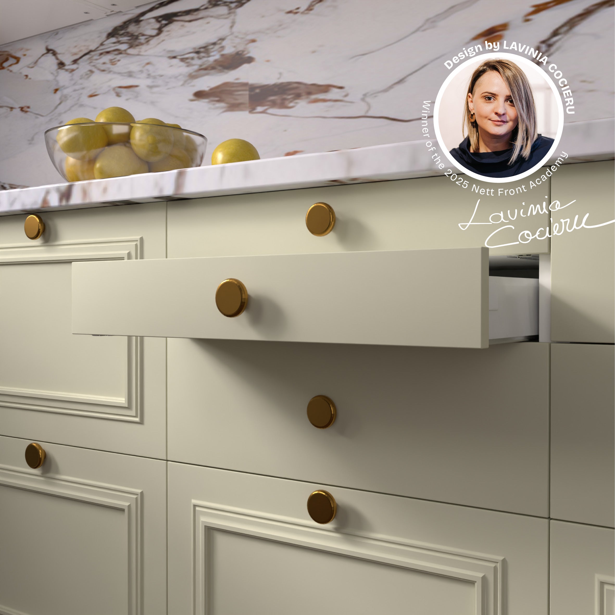 Colecția Agora - Front sertar mic