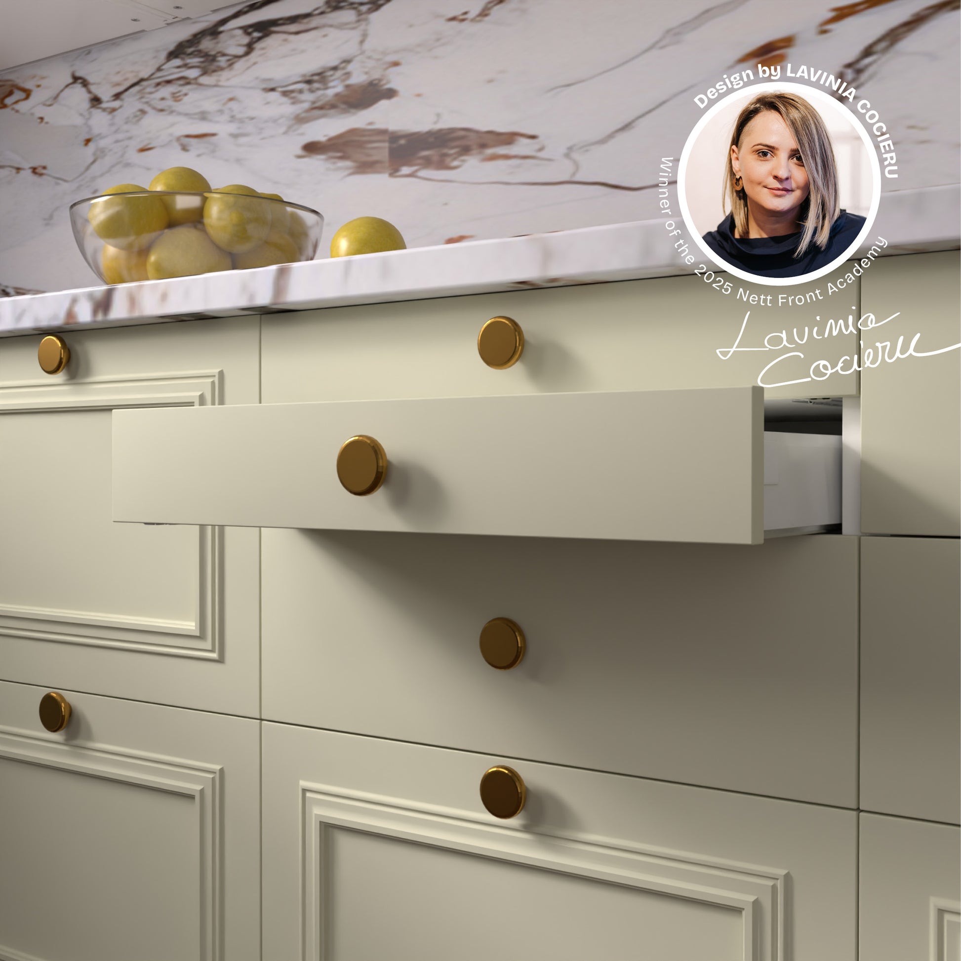 Colecția Agora - Front sertar mic