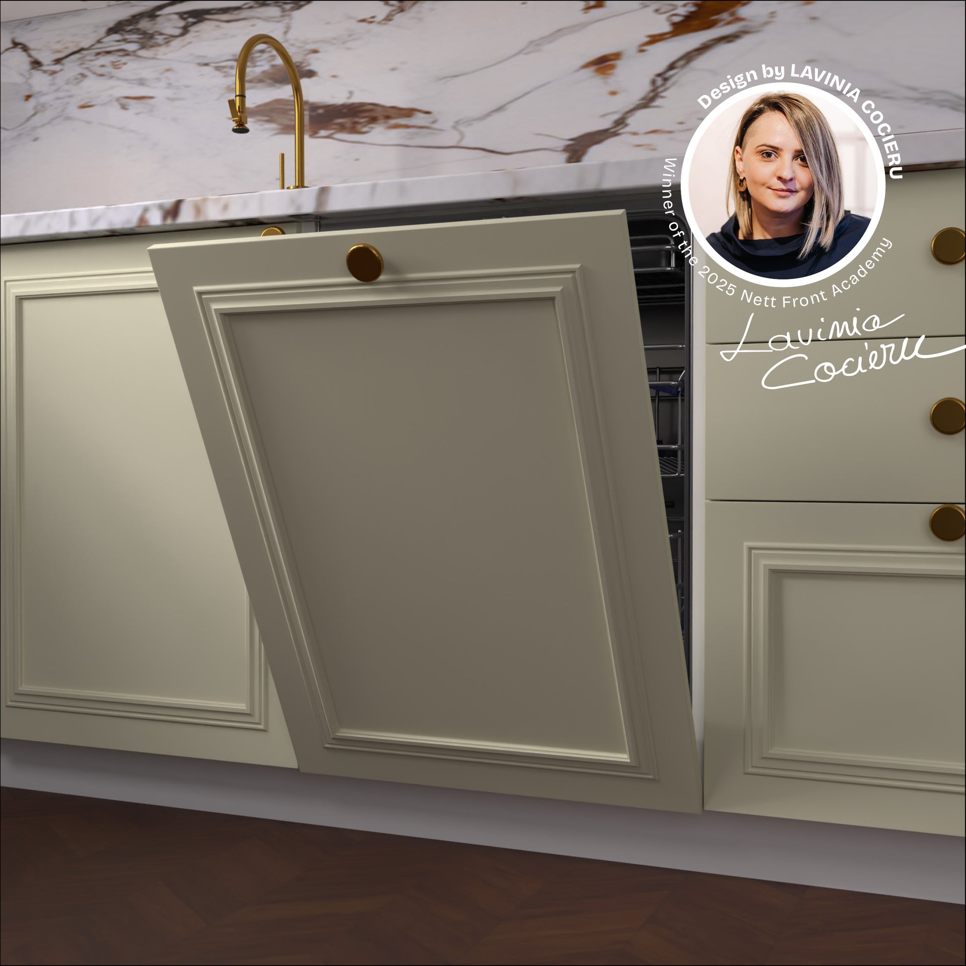 Colecția Agora - Ușă mașină de spălat vase