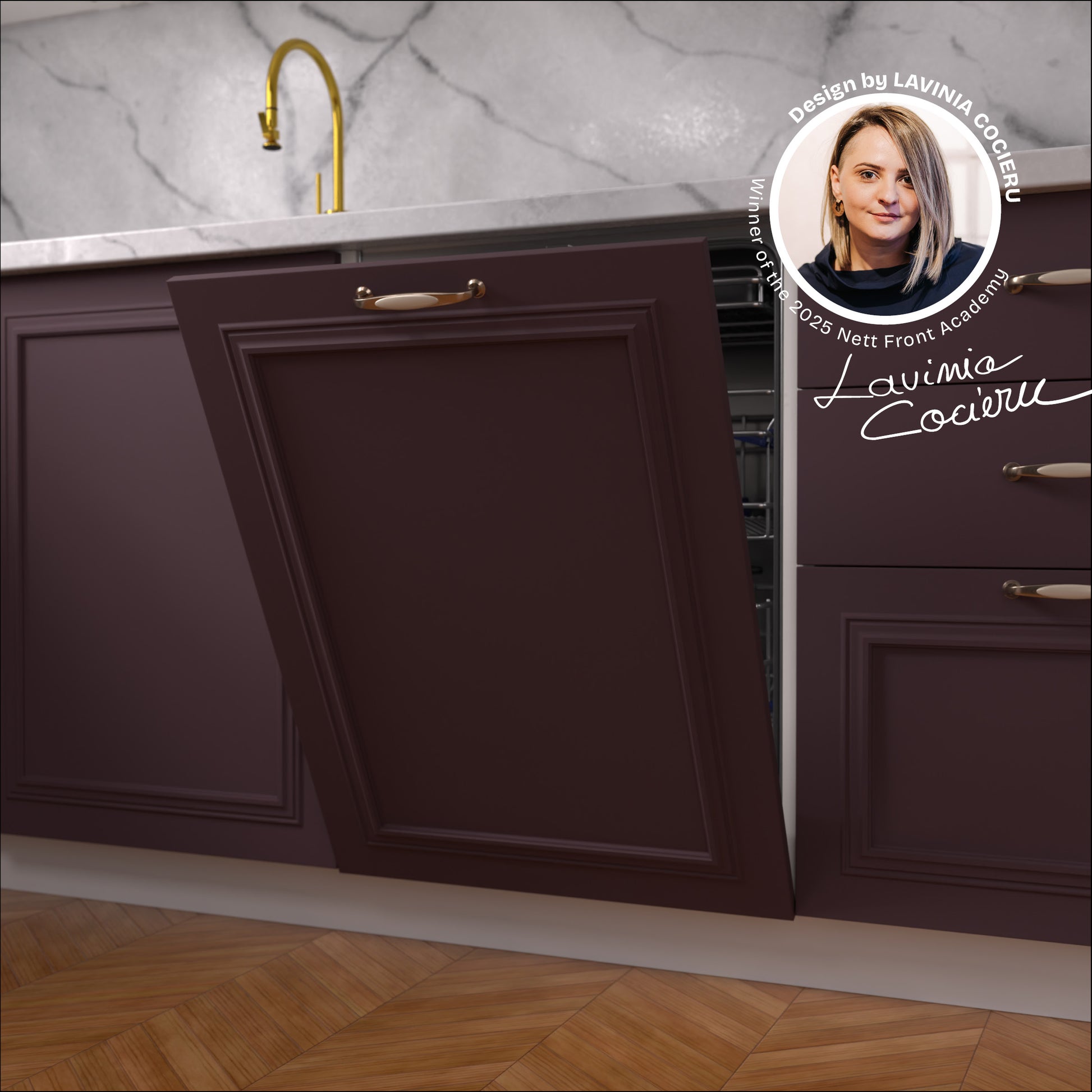 Colecția Agora - Ușă mașină de spălat vase