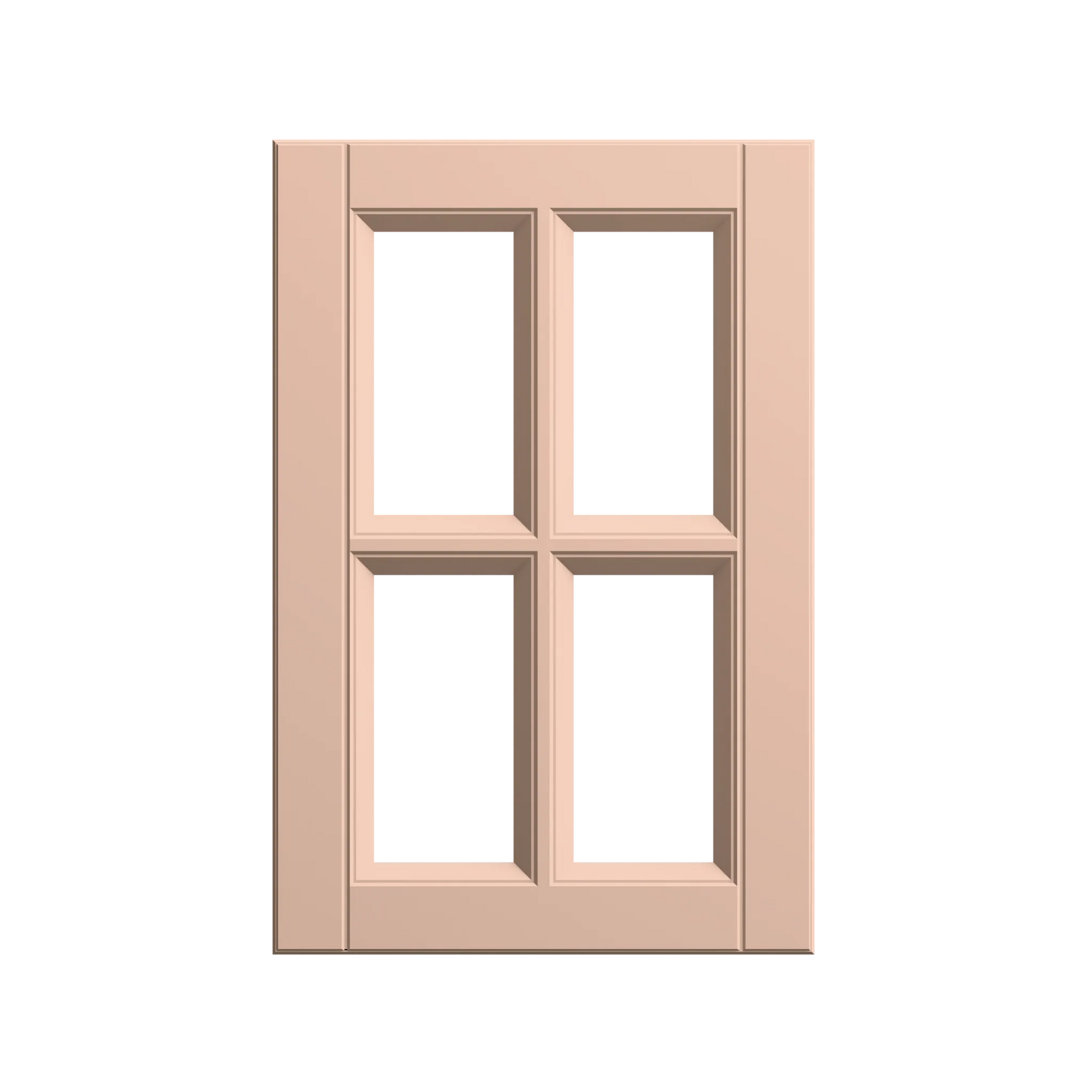 Symphony Collection - Cut-out door with divider