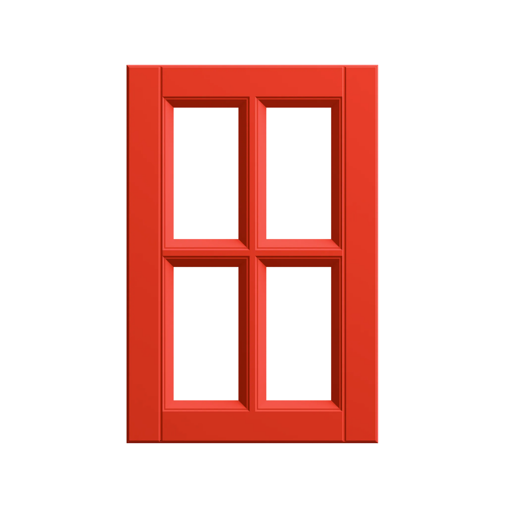 Symphony Collection - Cut-out door with divider