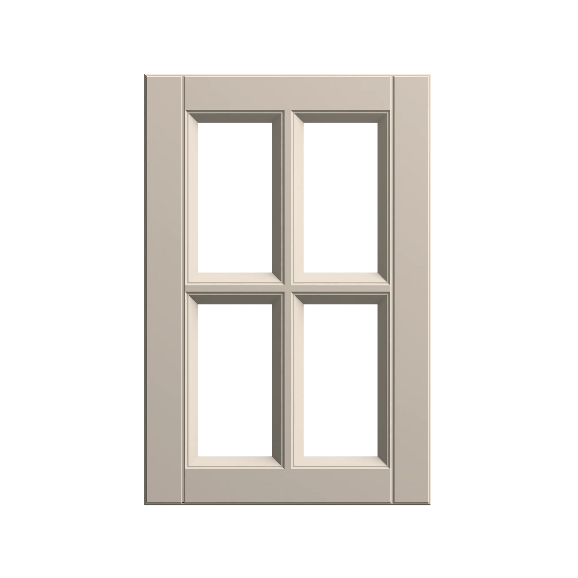 Symphony Collection - Cut-out door with divider