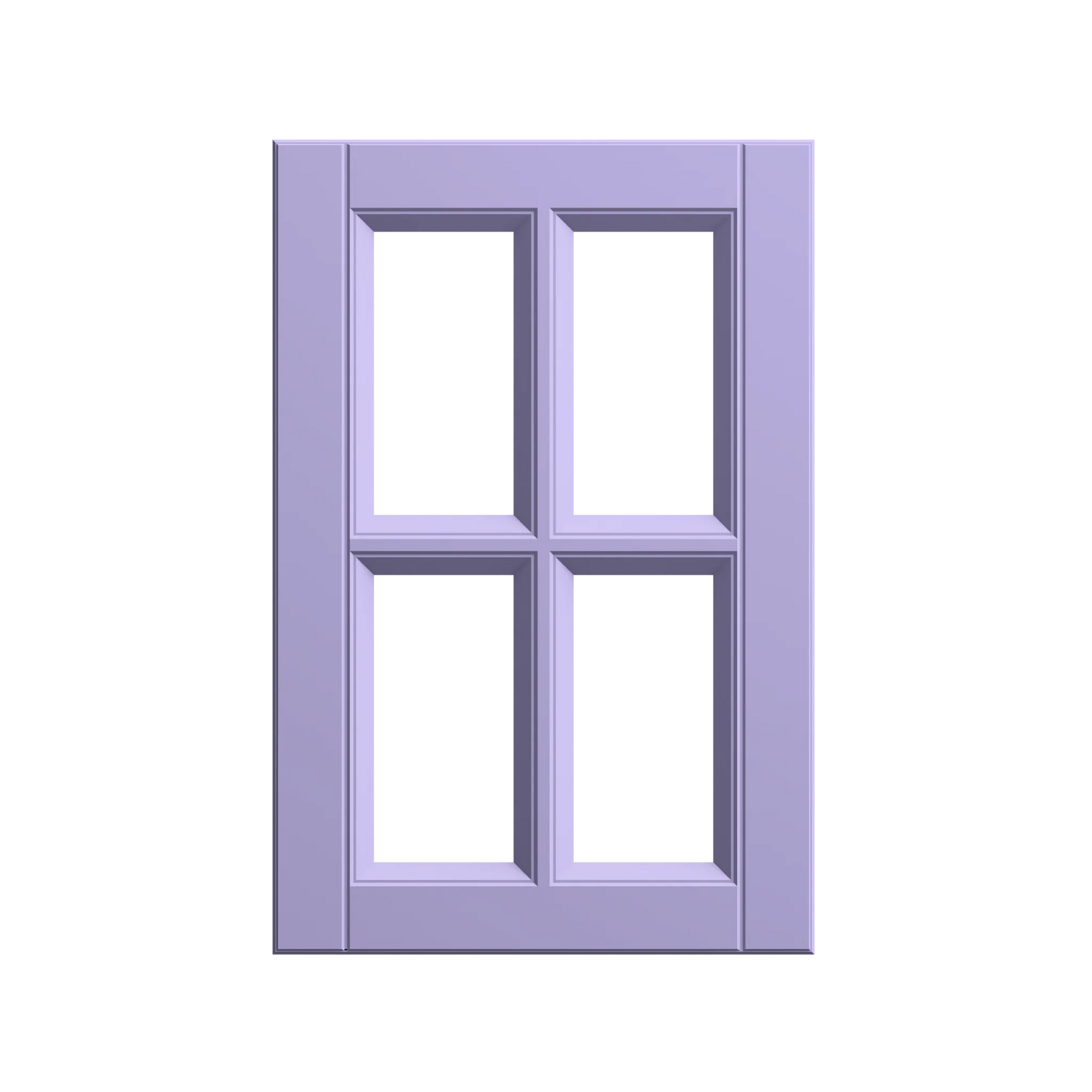 Symphony Collection - Cut-out door with divider