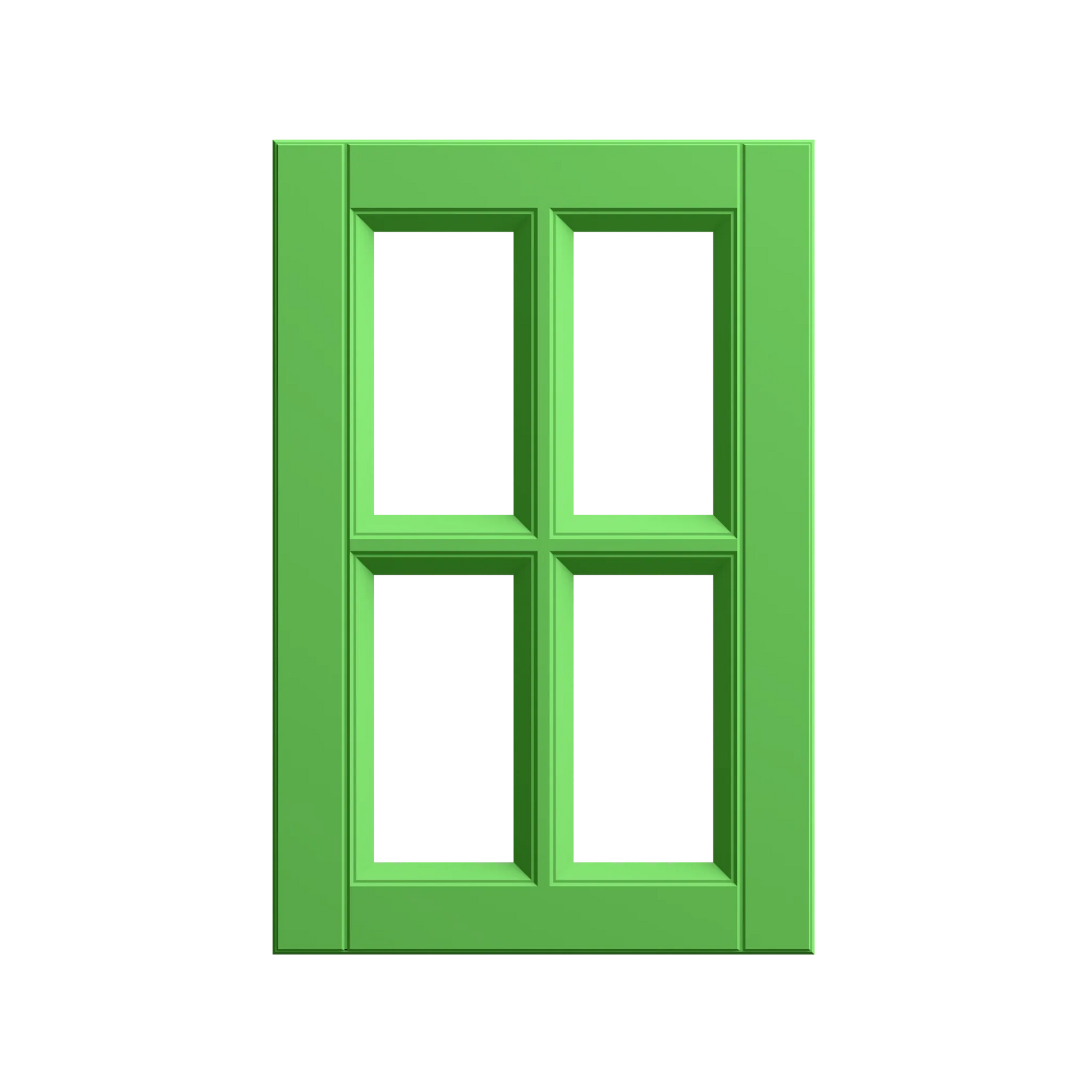 Symphony Collection - Cut-out door with divider