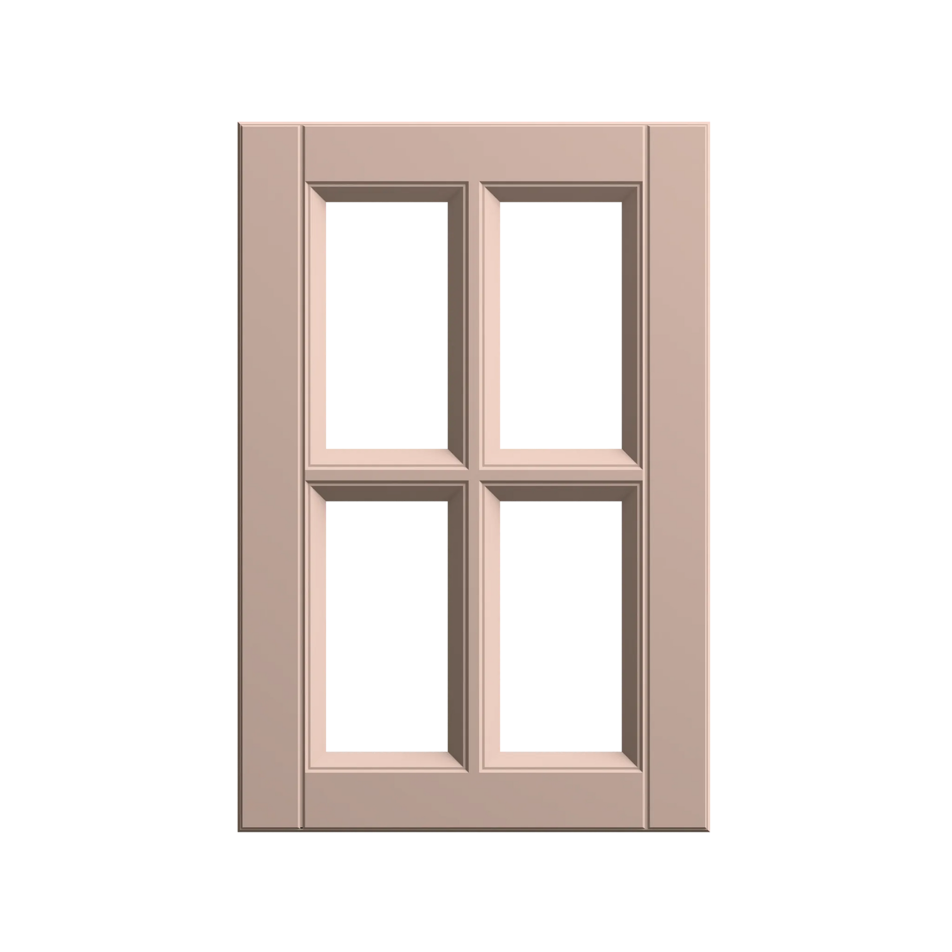 Symphony Collection - Cut-out door with divider