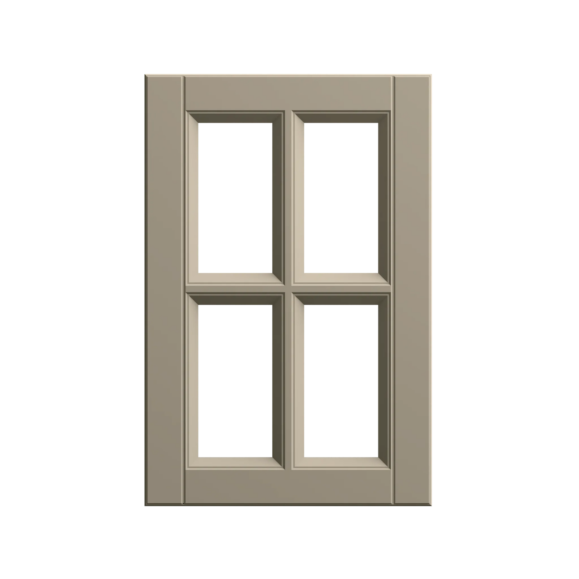 Symphony Collection - Cut-out door with divider