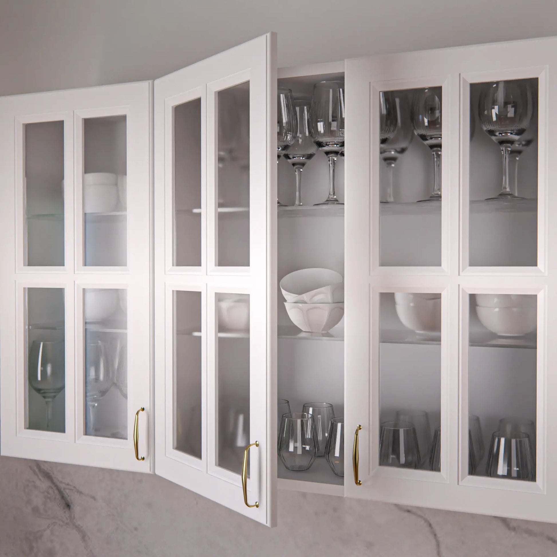 Origin Basic White Usa Decupata Cu Despartitor