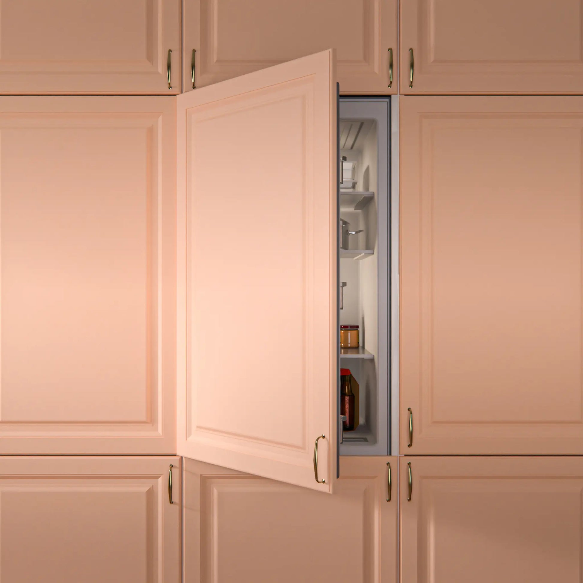 Origin Peach Pink Usa Frigider