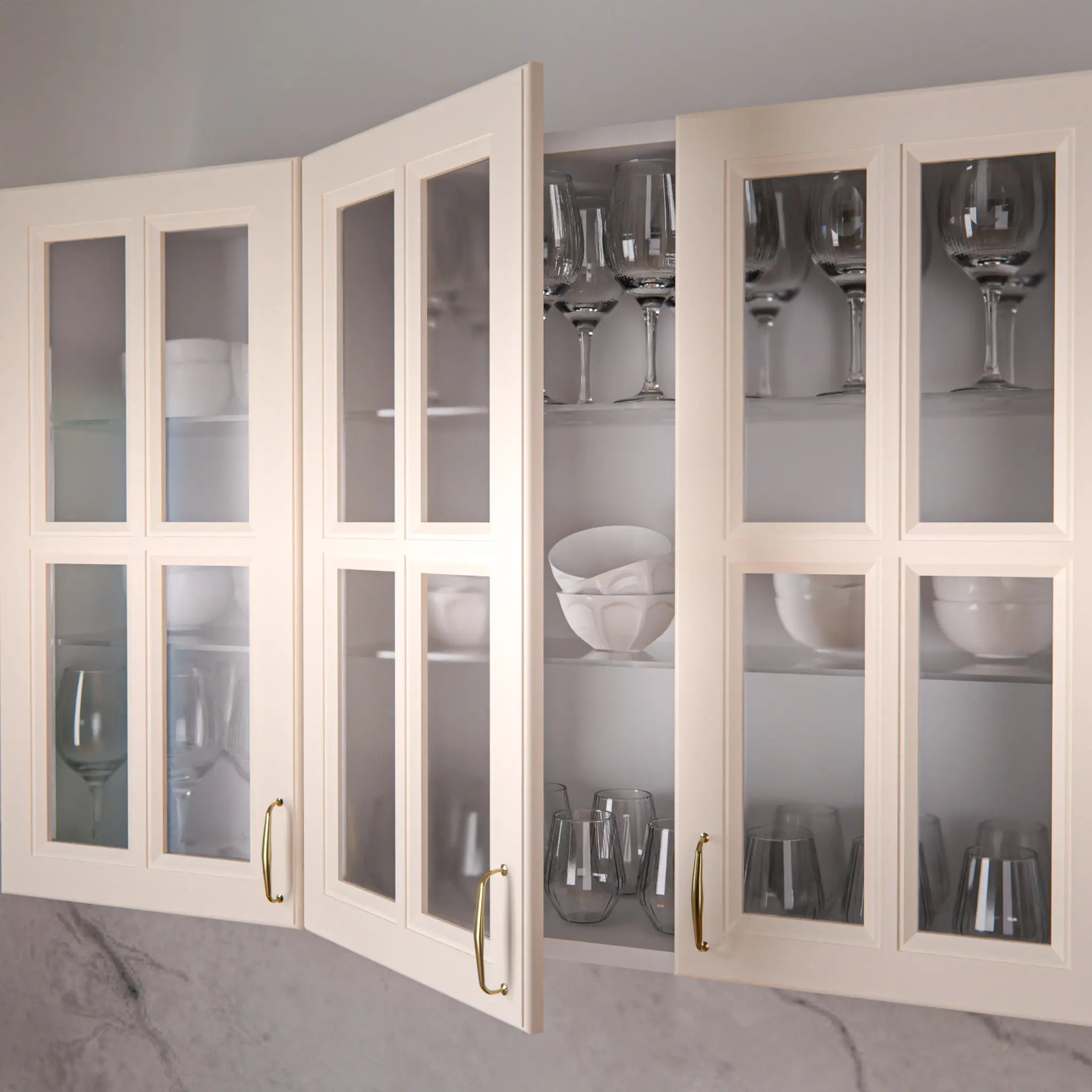 Origin Sand Beige Usa Decupata Cu Despartitor