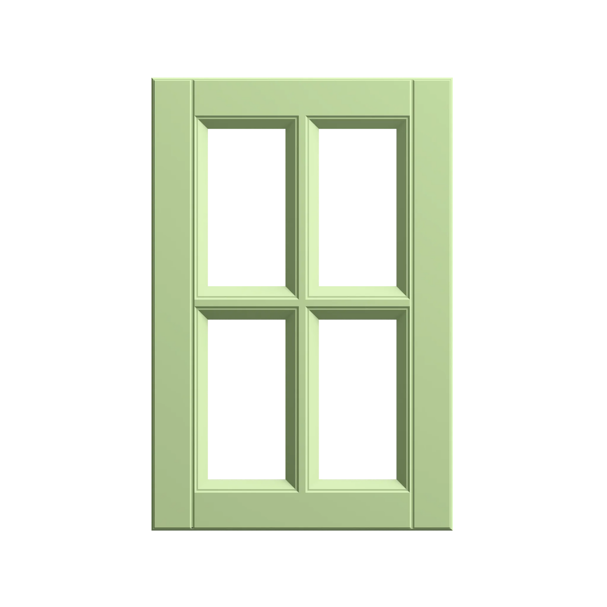 Symphony Collection - Cut-out door with divider
