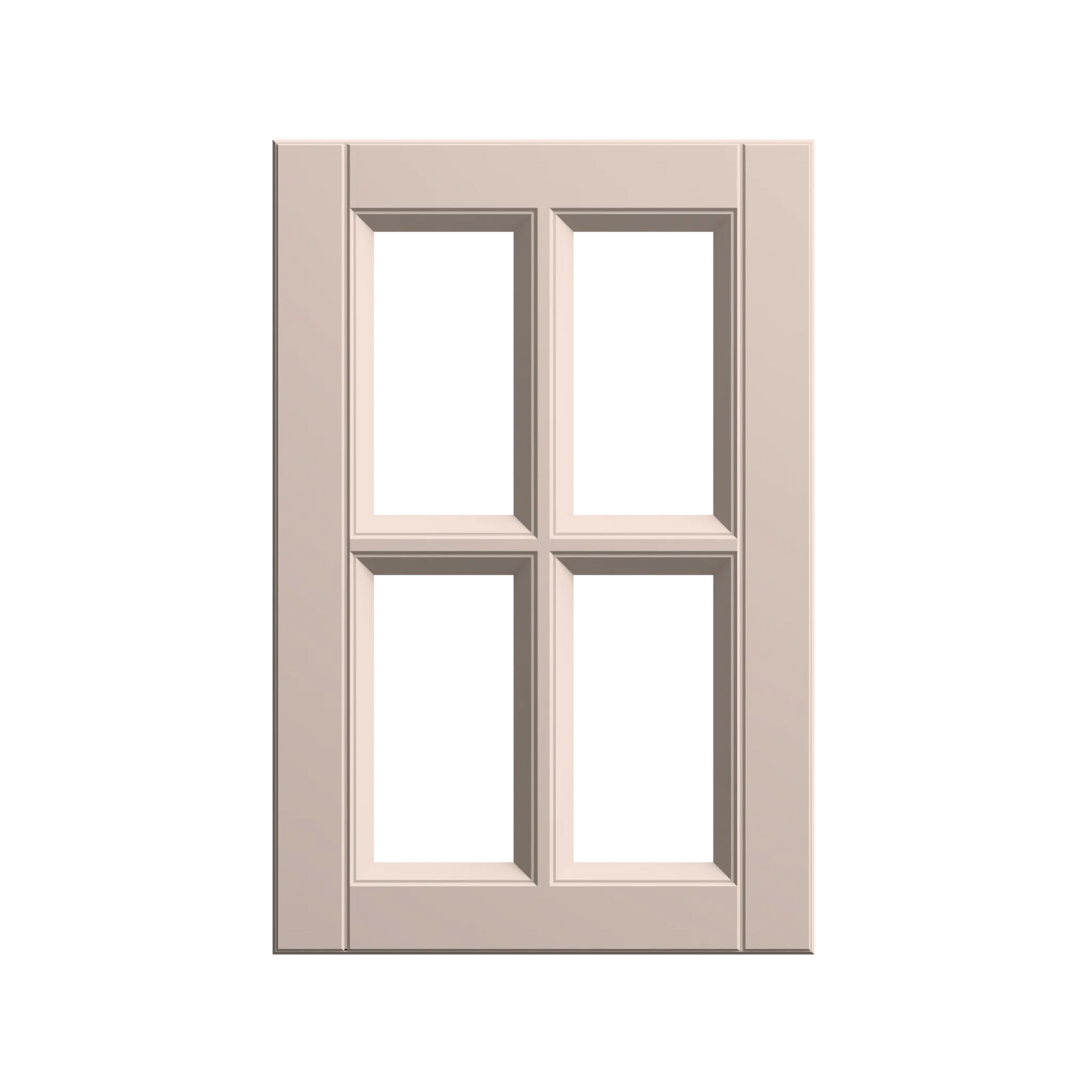 Symphony Collection - Cut-out door with divider