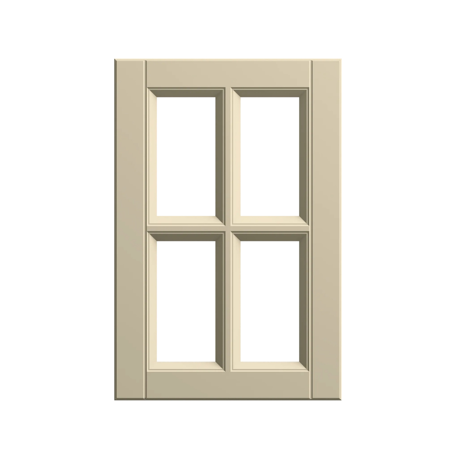 Symphony Collection - Cut-out door with divider