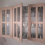 Serenity Latte Beige Usa Decupata Cu Despartitor