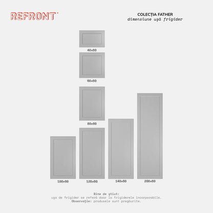 Colecția Father -  Ușă frigider