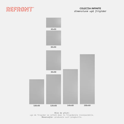 Colecția Infinite - Ușă frigider