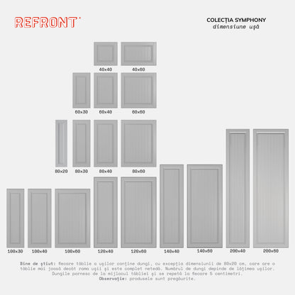 Colecția Symphony - Ușă