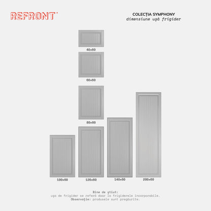 Colecția Symphony - Ușă frigider