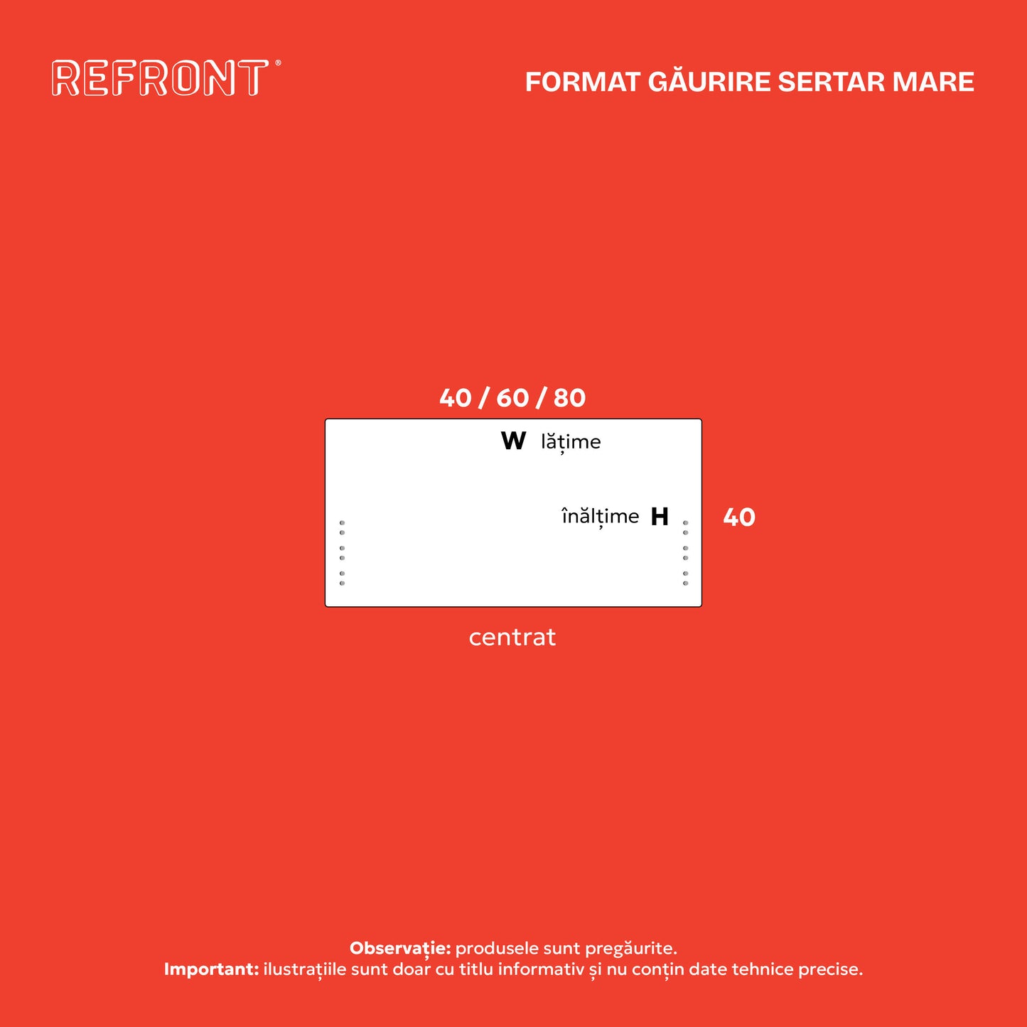 Colecția Infinite - Sertar mare